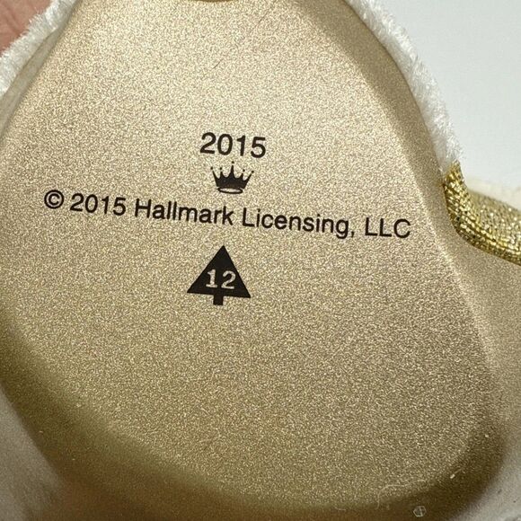 Vtg 2015 Hallmark Father Christmas w Owl Ornament 12th Series Santa Box White - Picture 13 of 15